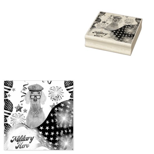 軍隊ヒーローワイマランラバースタンプ ラバースタンプ (押印)