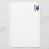 軍隊ヒーローワイマラーナー文房具 便箋 (正面/裏面)