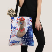 軍隊ヒーローワイマラーントートバッグ トートバッグ (クローズアップ)