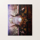 軍隊ファイター飛行機オンザグラウンド ジグソーパズル (縦)