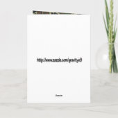 軍隊フォレスト迷彩背景 カード (裏面)