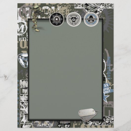 軍隊フライヤー チラシ (正面)