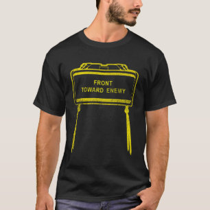 軍隊フロント対敵M18A1クレイモア鉱山 Tシャツ