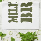 軍隊ブラット キッチンタオル (折り畳み)