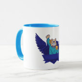 軍隊ブルドッグ司令官コーヒー マグカップ (正面左)