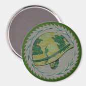 軍隊ヘルメット マグネット (正面/裏面)