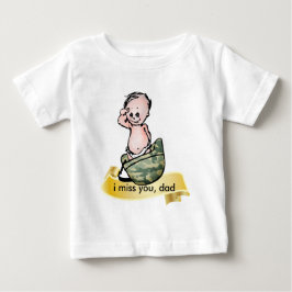 軍隊ベビー ベビーTシャツ
