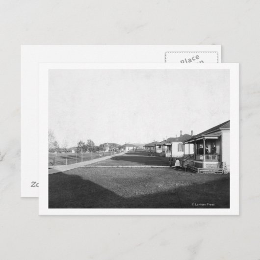 軍隊ホームズイン住宅街フォートミード ポストカード (正面/裏面)