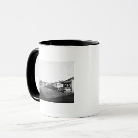 軍隊ホームズイン住宅街フォートミード マグカップ (正面左)