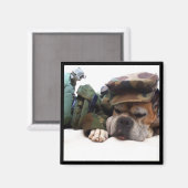 軍隊ボクサー磁石 マグネット (正面/裏面)