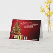 軍隊メンバーグリーティングクリスマスカード カード (黄色い花)