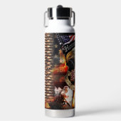 軍隊モノグラムホームオブザフリー ウォーターボトル (正面)