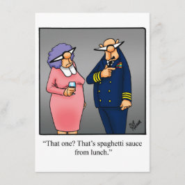 軍隊リタイアユーモアパーティの招待状 招待状