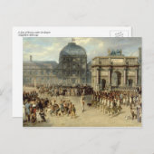 軍隊レビュー ポストカード (正面/裏面)