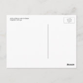 軍隊レビュー ポストカード (裏面)