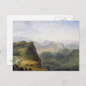 軍隊ロシアのキャンプinダゲスタン， 1895 ポストカード (正面/裏面)