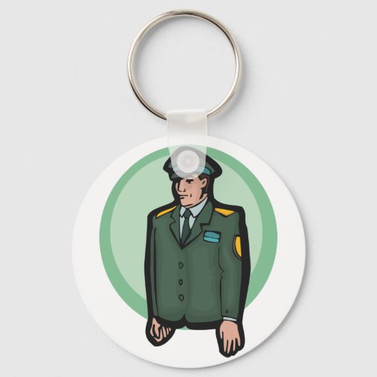 軍隊人 キーホルダー (裏面)