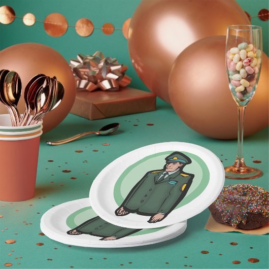 軍隊人 ペーパープレート