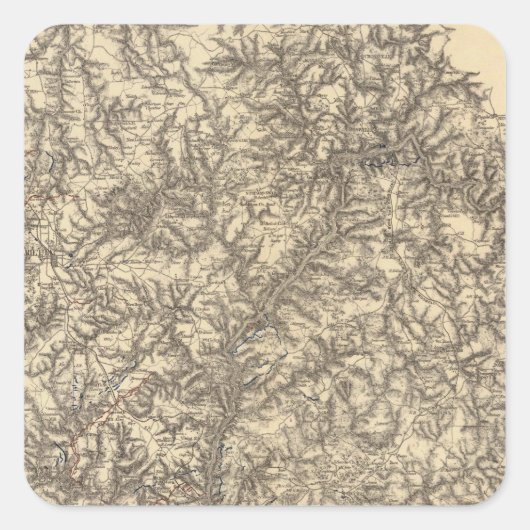 軍隊作戦の実施アトランタキャンペーン2 スクエアシール (正面)