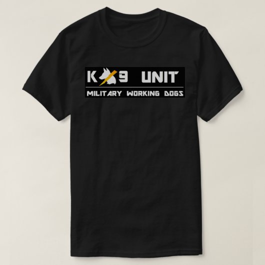 軍隊作業犬16 Tシャツ (デザイン正面)