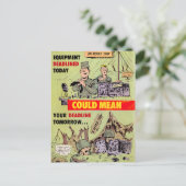 軍隊修理 ポストカード (スタンド正面)