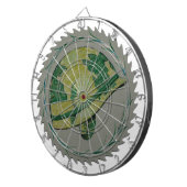 軍隊偽装ヘルメット ダーツボード (正面右)