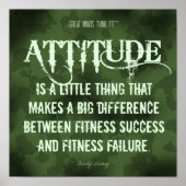 軍隊偽装:フィットネス成功への姿勢 ポスター (正面)