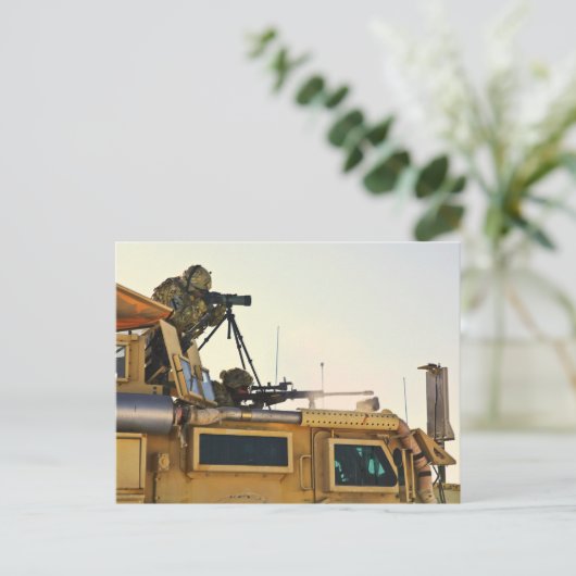 軍隊兵 ポストカード (スタンド正面)