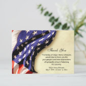 軍隊写真追悼式 サンキューカード (スタンド正面)