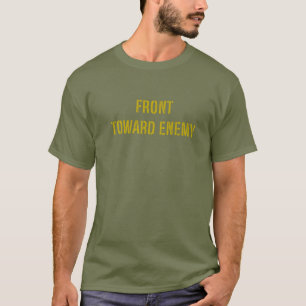 軍隊前線敵のグランジュ・ウォリアー・グラフィ Tシャツ