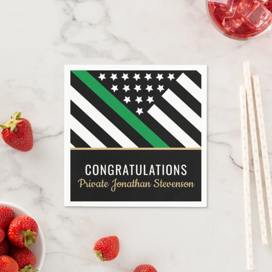 軍隊卒業党愛国党派 スタンダードカクテルナプキン (インサイチュ)