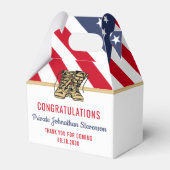 軍隊卒業陸軍ブートキャンプ愛国心 フェイバーボックス (正面サイド)