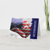 軍隊又は法執行機関からの退職 カード (正面)