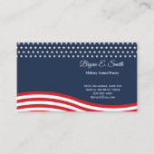 軍隊名刺 コーリングカード (正面)