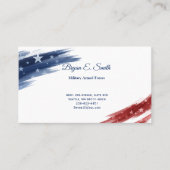 軍隊名刺 コーリングカード (正面)