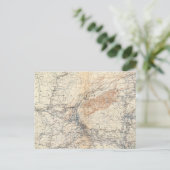 軍隊地図、WTシャーマン ポストカード (スタンド正面)