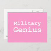 軍隊天才ギフト ポストカード (正面/裏面)