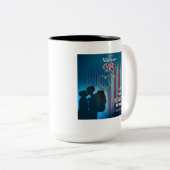 軍隊妻コーヒーマグ ツートーンマグカップ (正面右)