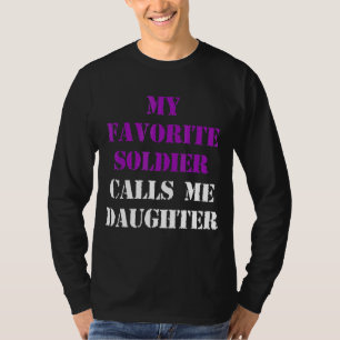 軍隊子の月パープルアップコール1 Tシャツ