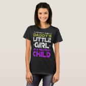 軍隊子の月パープルアップリトル Tシャツ (正面フル)
