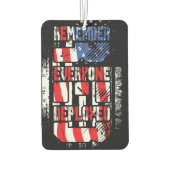 軍隊展開 カーエアーフレッシュナー (裏面)