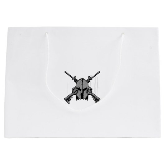 軍隊強度軍隊強度 ラージペーパーバッグ (正面)