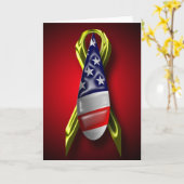 軍隊悔やみや弔慰軍悔やみや弔慰兵 カード (黄色い花)