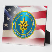 軍隊情報軍退役軍人 フォトプラーク (側面)