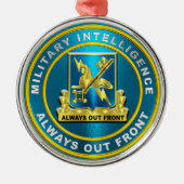 軍隊情報 メタルオーナメント (正面)