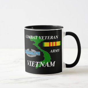 "軍隊戦闘退役軍人"のベトナムの退役軍人のコーヒー・マグ マグカップ