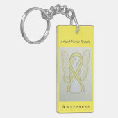軍隊戻り認識度リボンKeychain キーホルダー (正面左)