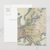 軍隊政治地図 ポストカード (正面/裏面)