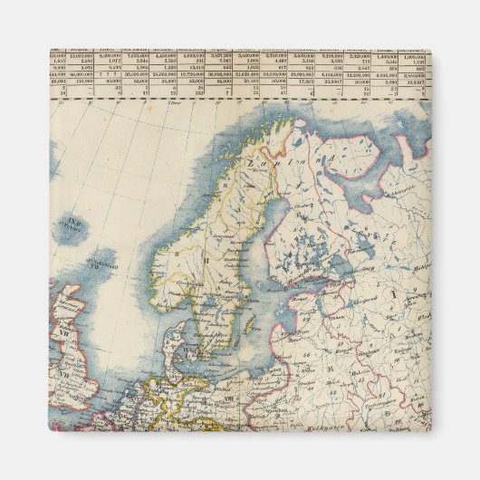 軍隊政治地図 マグネット (正面)