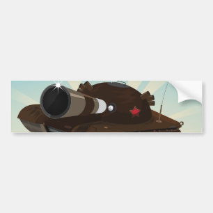 軍隊槽 バンパーステッカー